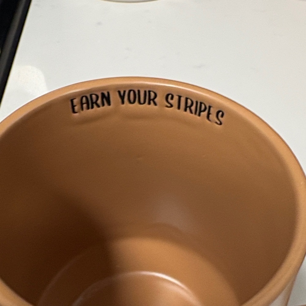 Zebra Print Tan Mug - Picture 3 of 6